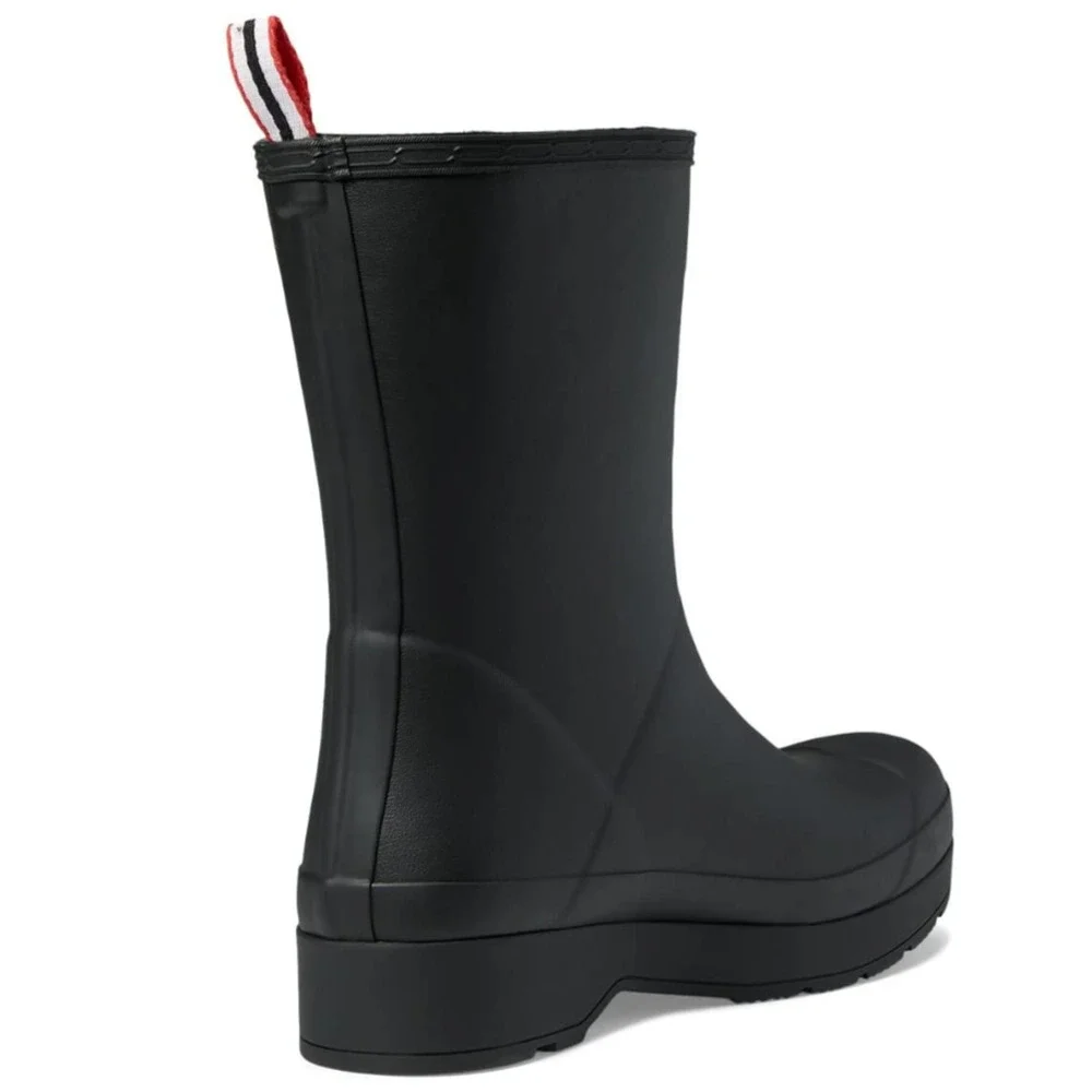 HUNTER M PLAY MID BOOT Rain Men's Boots Black Size 13 M